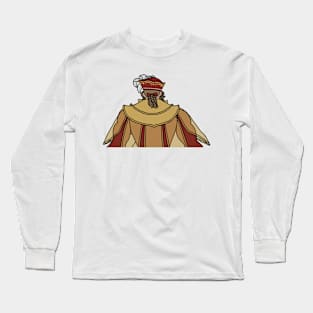 Muscle Narcissus Cartoon Long Sleeve T-Shirt